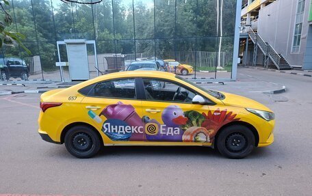 Hyundai Solaris II рестайлинг, 2021 год, 850 000 рублей, 10 фотография