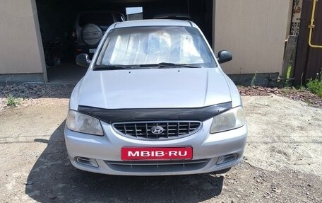 Hyundai Accent II, 2005 год, 340 000 рублей, 1 фотография