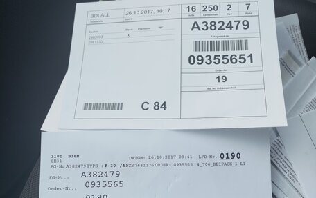 BMW 3 серия, 2017 год, 1 750 000 рублей, 38 фотография