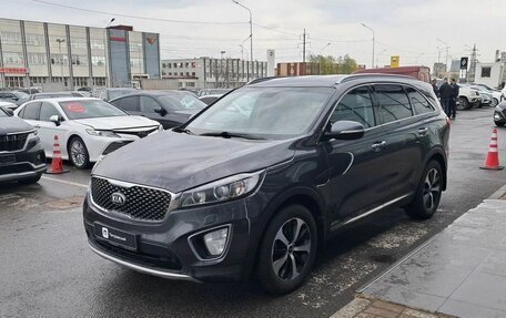 KIA Sorento III Prime рестайлинг, 2017 год, 2 265 000 рублей, 2 фотография
