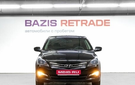 Hyundai Solaris II рестайлинг, 2014 год, 990 000 рублей, 3 фотография