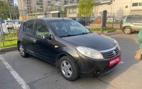 Renault Sandero I, 2010 год, 449 000 рублей, 1 фотография