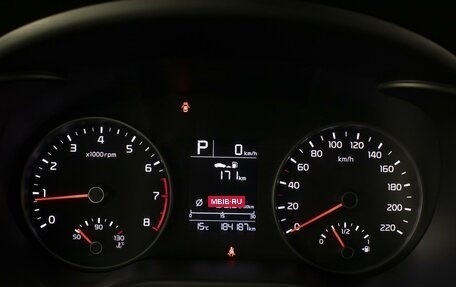 KIA Rio IV, 2017 год, 1 190 000 рублей, 15 фотография
