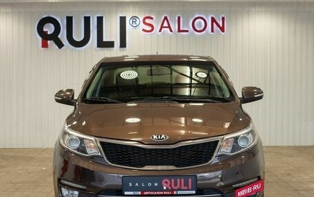 KIA Rio III рестайлинг, 2015 год, 995 000 рублей, 2 фотография