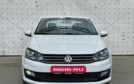 Volkswagen Polo VI (EU Market), 2016 год, 1 265 000 рублей, 3 фотография