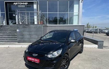 Hyundai Solaris II рестайлинг, 2012 год, 740 000 рублей, 1 фотография