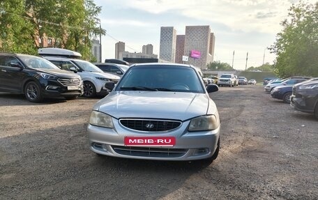 Hyundai Accent II, 2001 год, 178 000 рублей, 1 фотография