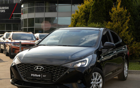 Hyundai Solaris II рестайлинг, 2021 год, 1 628 000 рублей, 19 фотография