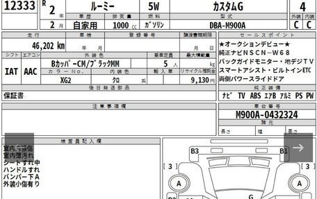 Toyota Roomy I, 2020 год, 1 430 000 рублей, 36 фотография