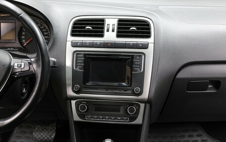 Volkswagen Polo VI (EU Market), 2016 год, 1 249 000 рублей, 14 фотография