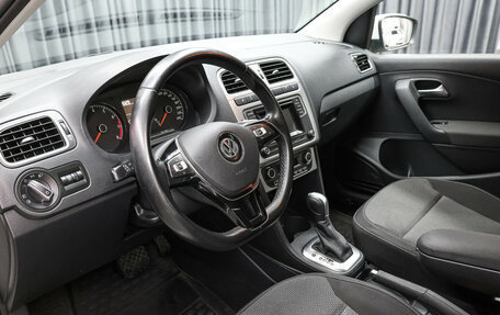 Volkswagen Polo VI (EU Market), 2016 год, 1 249 000 рублей, 15 фотография