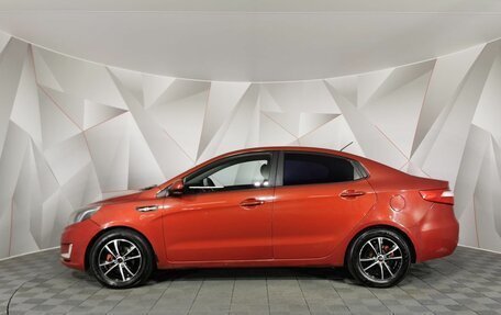 KIA Rio III рестайлинг, 2014 год, 495 000 рублей, 5 фотография