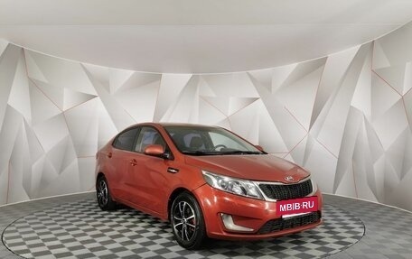 KIA Rio III рестайлинг, 2014 год, 495 000 рублей, 3 фотография
