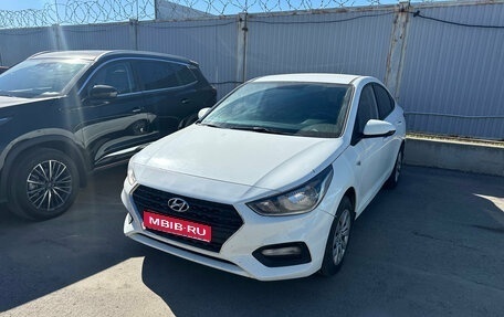 Hyundai Solaris II рестайлинг, 2018 год, 1 143 000 рублей, 1 фотография