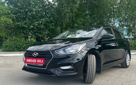 Hyundai Solaris II рестайлинг, 2017 год, 1 450 000 рублей, 31 фотография