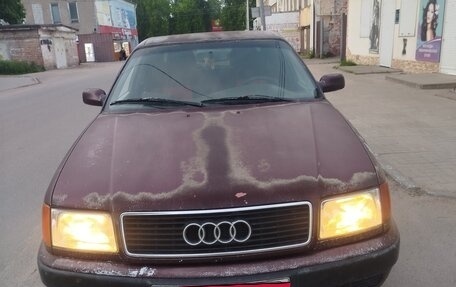 Audi 100, 1991 год, 90 000 рублей, 1 фотография