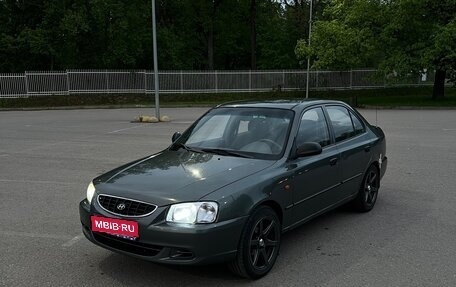 Hyundai Accent II, 2003 год, 250 000 рублей, 1 фотография