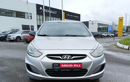 Hyundai Solaris II рестайлинг, 2011 год, 640 000 рублей, 3 фотография