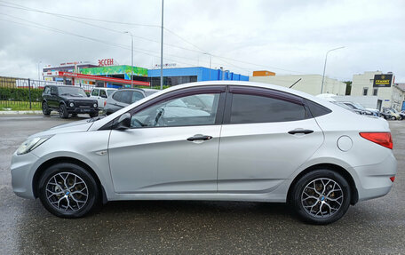 Hyundai Solaris II рестайлинг, 2011 год, 640 000 рублей, 12 фотография