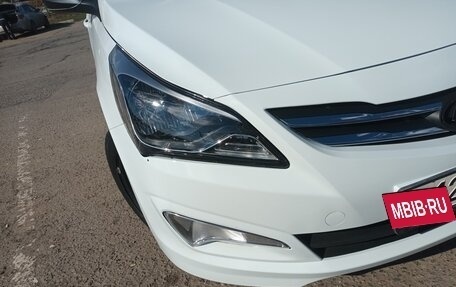 Hyundai Solaris II рестайлинг, 2014 год, 380 000 рублей, 21 фотография