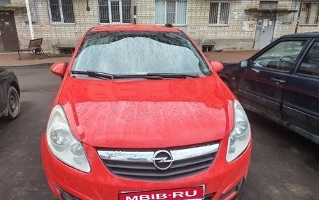 Opel Corsa D, 2007 год, 390 000 рублей, 1 фотография
