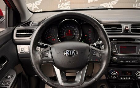 KIA Rio III рестайлинг, 2013 год, 995 000 рублей, 15 фотография