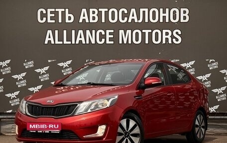 KIA Rio III рестайлинг, 2013 год, 995 000 рублей, 3 фотография