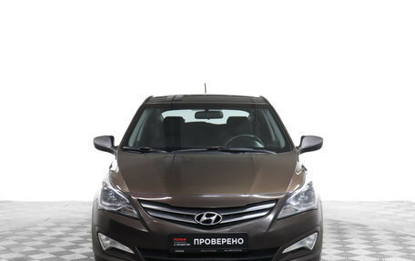 Hyundai Solaris II рестайлинг, 2015 год, 835 000 рублей, 2 фотография