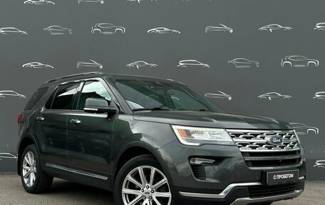 Ford Explorer VI, 2018 год, 3 498 500 рублей, 3 фотография