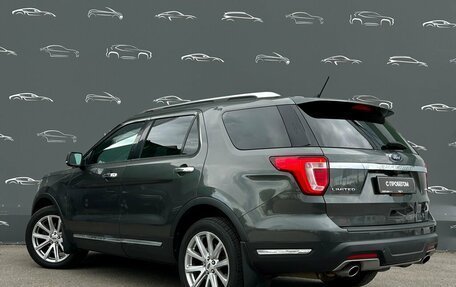 Ford Explorer VI, 2018 год, 3 498 500 рублей, 4 фотография