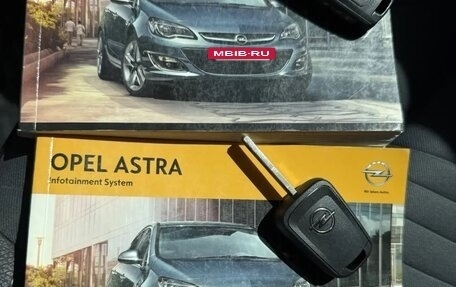 Opel Astra J, 2013 год, 840 000 рублей, 15 фотография