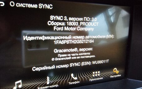 Ford Mustang VI рестайлинг, 2015 год, 2 900 000 рублей, 13 фотография