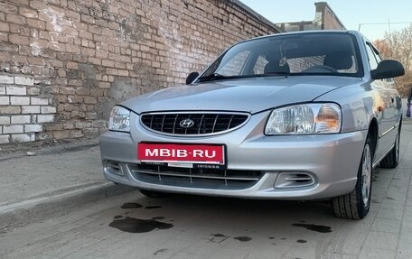 Hyundai Accent II, 2007 год, 380 000 рублей, 1 фотография