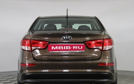 KIA Rio III рестайлинг, 2016 год, 1 197 000 рублей, 6 фотография
