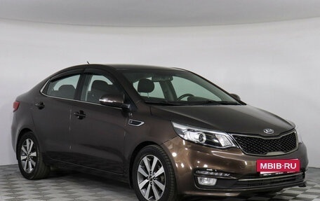 KIA Rio III рестайлинг, 2016 год, 1 197 000 рублей, 3 фотография