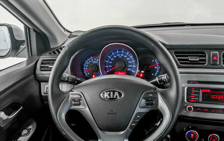 KIA Rio III рестайлинг, 2015 год, 940 000 рублей, 21 фотография