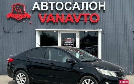 KIA Rio III рестайлинг, 2014 год, 970 000 рублей, 3 фотография