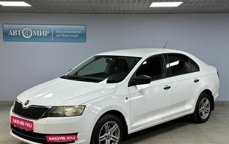Skoda Rapid I, 2014 год, 899 000 рублей, 1 фотография