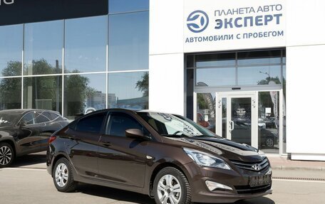Hyundai Solaris II рестайлинг, 2016 год, 850 000 рублей, 3 фотография