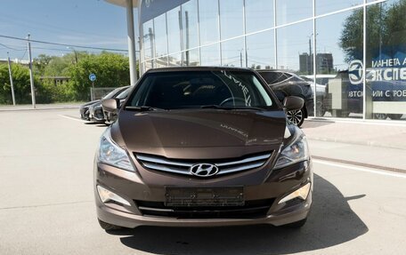 Hyundai Solaris II рестайлинг, 2016 год, 850 000 рублей, 2 фотография