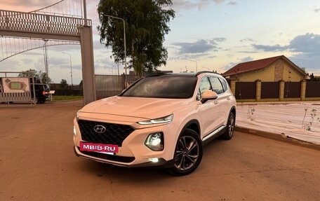 Hyundai Santa Fe IV, 2018 год, 3 499 000 рублей, 3 фотография