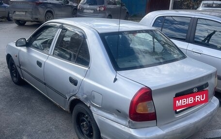 Hyundai Accent II, 2004 год, 130 000 рублей, 5 фотография