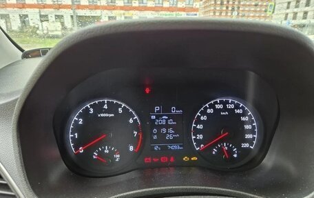 Hyundai Solaris II рестайлинг, 2018 год, 1 700 000 рублей, 7 фотография