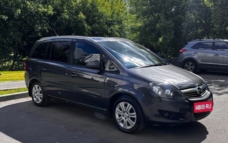 Opel Zafira B, 2012 год, 595 000 рублей, 3 фотография