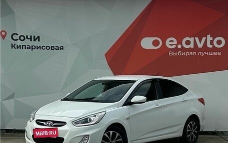 Hyundai Solaris II рестайлинг, 2014 год, 1 150 000 рублей, 1 фотография