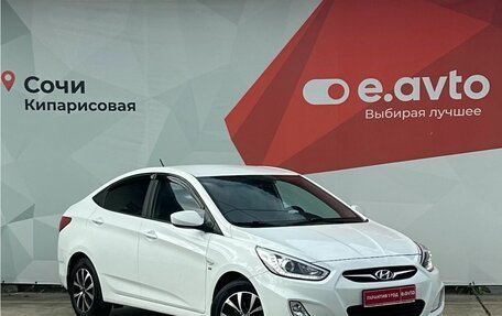 Hyundai Solaris II рестайлинг, 2014 год, 1 150 000 рублей, 3 фотография