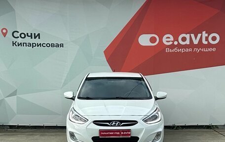 Hyundai Solaris II рестайлинг, 2014 год, 1 150 000 рублей, 2 фотография