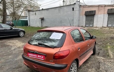 Peugeot 206, 2001 год, 110 000 рублей, 4 фотография