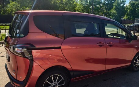 Toyota Sienta II, 2015 год, 1 550 000 рублей, 19 фотография