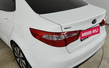KIA Rio III рестайлинг, 2013 год, 950 000 рублей, 22 фотография